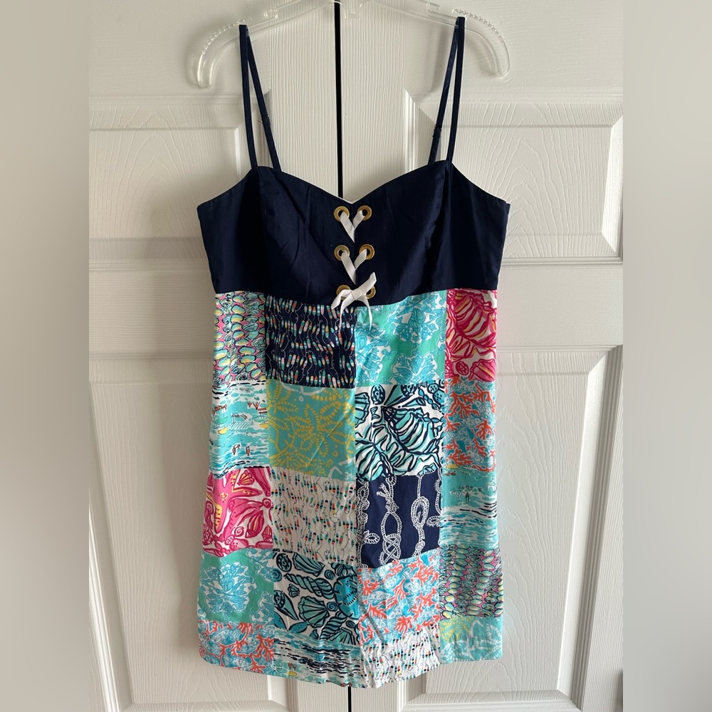 Lily Pulitzer patchwork dress